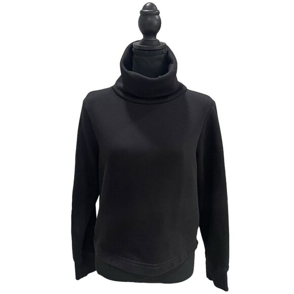 Zara Black Turtleneck Sweater Small Cozy Minimalist Normcore Streetwear Fall - Picture 7 of 8